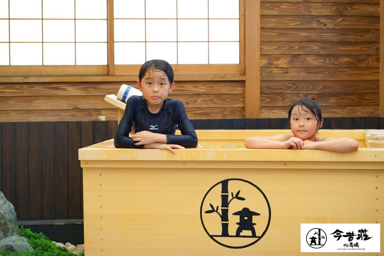 Konjakuso Osaka Shinsaibashi "Tarukaisen" Rooftop Spa المظهر الخارجي الصورة