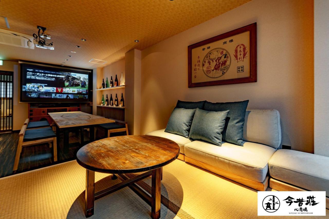 Konjakuso Osaka Shinsaibashi "Tarukaisen" Rooftop Spa المظهر الخارجي الصورة