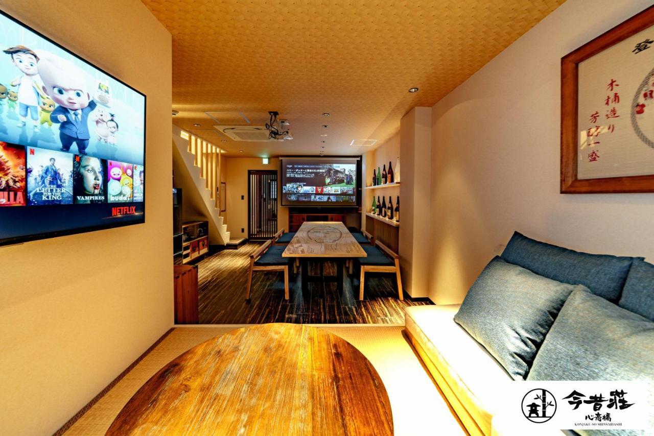 Konjakuso Osaka Shinsaibashi "Tarukaisen" Rooftop Spa المظهر الخارجي الصورة
